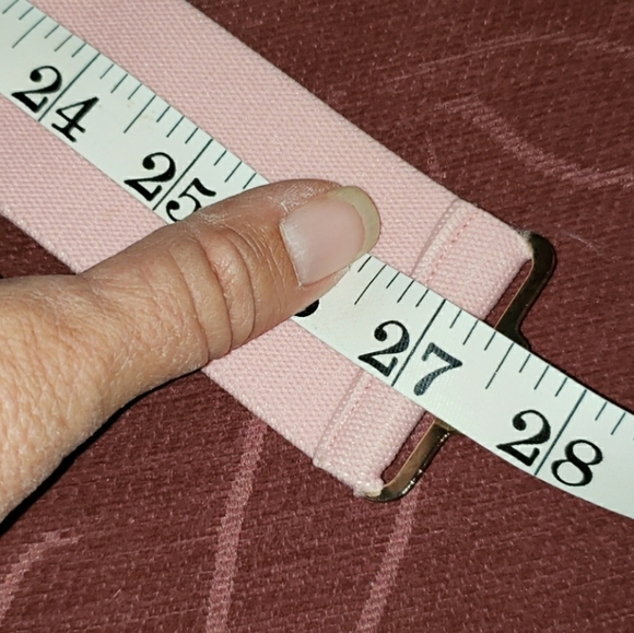 Barbie VNTG Soft Pink Stretchy Belt - Picture 9 of 9